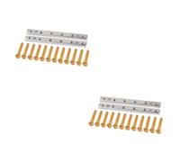 Abaodam 2 Piezas cuadro de recogida Reemplazo de piezas de guitarra eléctrica divertidas tapas de vástago de válvula silbatos de ciervo para vehiculos base de recogida cubierta humbucker