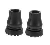 Abaodam 2 Piezas Cubiertas Antideslizantes para Bastones de Trekking de Pies para Senderismo Almohadillas Shockproof para Muletas Accesorios Esenciales para Actividades