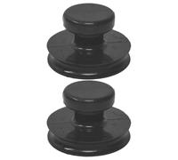 Abaodam 2 piezas de Buda Musical Bowl Accesorios Herramienta de succión de goma Elevador de cuenco tibetano para cuenco tibetano ventosa Tazón herramienta elevador cuenco ventosa mango de succión