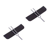 Abaodam 2 Piezas diapasón instrumentos musicales organos musicales Horquilla de afinación instrumento musical sintonizador horquilla de sonido tono horquillas de acero tenedores de música