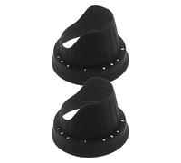 Abaodam 2 Piezas Funda Protectora de Silicona para Altavoz de Coche 6,5 Pulgadas, Cubierta y Antipolvo para Altavoces Coaxiales, Pack de 2, Aislamiento Acústico y Protección contra Humedad