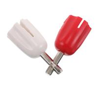 Abaodam 2 Piezas Herramienta de Mantenimiento para Guitarra Eléctrica y Acústica Cabezal Enrollador Metálico Rojo y para Cambio Rápido de Cuerdas Guitarra Clásica y Ukulele