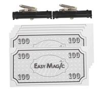 Abaodam 2 Piezas Hilo Invisible Negro para Carrete para Levitación y Trucos de Ilusionismo Escenario Accesorios para Magos y Fiestas