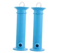 Abaodam 2 piezas Kit Relleno Bolsas Comida para Bebés Dos Reutilizables Diseño Compacto y Portátil Material Seguro Alimenticio Fácil Limpieza para Purés Yogur y Smoothies Accesorios para