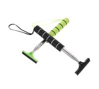 Abaodam 2 piezas Limpiaparabrisas Espejo Retrovisor Extensible Limpiacristales Lateral para Coche Herramientas Portátiles para Limpieza de Espejos con Mango Retráctil Seguro Arañazos