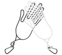 Abaodam 2 Piezas Percha para Guantes De Golf Perchas para Guantes De Golf con Clip Abs