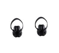 Abaodam 2 Piezas Protección Auditiva Para Adulto Manguito Recargable Protección Para Los Oídos Orejeras Para El Ruido Protección Auditiva Para Rango Negro Abs