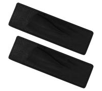 Abaodam 2 Piezas PU Leather Magnetic Pen Sleeve Soft Pen Organizer with Magnetic Holder For Fridge and Surfaces For Office Travel Journaling