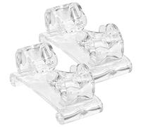 Abaodam 2 Piezas soporte de piano de pulgar soportes kalimba transparentes minisoporte para instrumentos peana monitor soporte exhibición soporte para piano de dedo titular de acrílico