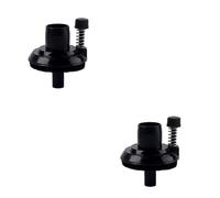 Abaodam 2 Piezas Soporte Para Platillos De Charles Para Percusión Instrumentos De Madera De Agar Accesorios De Madera De Agar Soporte De Tambor De Usos Múltiples Accesorios Ar Black