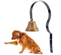 Abaodam 2 Piezas Timbres Metálicos para Perros Unidades Campanas para Entrenamiento de Casa Comunicación Efectiva para Adiestramiento de Mascotas Incluye Colores