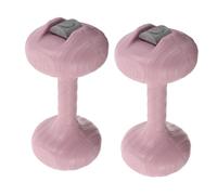 Abaodam 2 Piezas Unidades de Mancuernas Ajustables Llenas de Agua Pesas Suaves Antideslizantes para Mujeres Equipo Portátil para Fitness Acuático y Aeróbicos Casa o Viaje