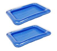 Abaodam 2 Piscinas Inflables para Muñecas Accesorios De Piscina Mesa De Juego Acuático