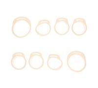 Abaodam 2 Sets Cubiertas de Uñas Guzheng Silicona Protectoras para Dedos, Ideales para Aprender a Tocar el Guzheng