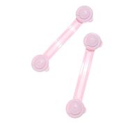Abaodam 2 Uds Cerradura Protectora Cerraduras De Seguridad Para Armarios Cable Cerraduras De Refrigerador Nevera Cerradura Para Niños Cajón De Nevera Suministros Infantiles Pestillos A