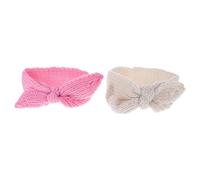 Abaodam 2 Uds. Diademas Para Niñas Pequeñas Diademas Con Lazo Tocado Para Niños Pequeños Decoraciones Para El Cabello Accesorios Bonitos Para El Cabello Imagen 1