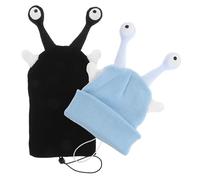 Abaodam 2 Unidades Funda para Casco de Esquí de Punto con Diseño de Dibujos Animados y Tentáculos, Lavable y Colorida para Actividades de Invierno y Snowboard