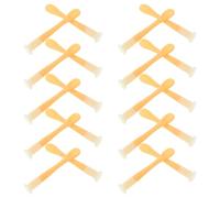 Abaodam 20 Aplicadores de Lentes de Contacto Ventosa y Punta Suave, Herramienta de Succión Amarilla, 20 Piezas, para Inserción y Extracción Segura, Portátil para Viajes y Uso