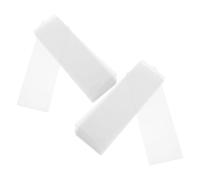 Abaodam 20 Fundas Transparentes de Pvc para Marcapáginas con Orificio, Resistentes a Golpes y Ligeras, Ideales para Diarios y Libros de Recetas