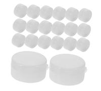 Abaodam 20 Piezas Accesorios para Tambores Sonajeros Insertos de Campana para Juguetes de Sonajero Cascabeles de Campana para Manualidades de Juguete para Reparaciones