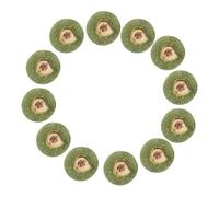 Abaodam 20 Piezas Bocadillos Masticables para Conejos | Galletas de Hierba, para Mascotas Pequeñas, Uso Diario, Conejos y Cobayas, Formato Natural