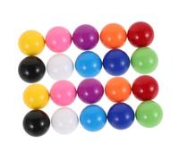 Abaodam 20 Piezas Bolas Pequeñas de Plástico para Infantiles Bolas de Repuesto para Juguetes de Caída Accesorios Versátiles para Enseñanza Matemática y Aprendizaje Cooperativo