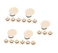 Abaodam 20 Piezas Cabeza De Eje Erhuqin Juntas De Poste Erhu Piezas De Erhu Chino Accesorios De Poste Superior Erhu Accesorios Erhu Chinos Kit De Reparación De Erhu Piezas De Poste