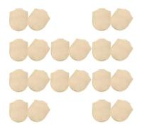 Abaodam 20 Piezas de Placas de Armadura Medieval en Forma de Láminas, Material de Armadura de Escala Hierro Dorado, Accesorios para Disfraz de Caballero y Cosplay de Recreación