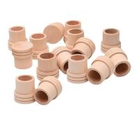 Abaodam 20 piezas Extintor de Moxa de Madera Accesorio Compacto para Moxibustión Extintor Rápido para Varillas de Ligero y Duradero para Terapia de Calor y Circulación Sanguínea