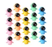 Abaodam 20 piezas Mini Gomas de Borrar con Diseño de Astronautas Colores Vibrantes Borrado Limpio y Compacto para Fiestas Infantiles y Material Escolar