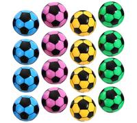 Abaodam 20 Sacapuntas Prácticos Diseño de Balón de Fútbol, Mini Sacapuntas de Plástico para Estudiantes y Adultos con Afilado Preciso y Tacto Cómodo