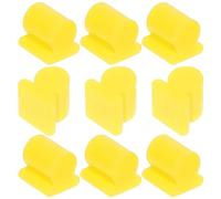 Abaodam 20 Tapones Silenciosos De Silicona Para Trombón, Amortiguadores Acústicos Amarillos De 3,5 Mm, Accesorios De Práctica Musical Para Reducción De Ruido En Banda y Orquesta