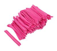 Abaodam 200 Gorros Desechables de Tela No Tejida Rosa, Diseño Transpirable y Antipolvo, Red Elástica para Catering y Uso Médico, Estilo Seta Unisex