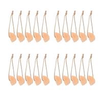 Abaodam 20piezas Bloques de Sal para Lamer para Mascotas Unidades Juguetes de Sal Mineral Cuerda para Colgar Elemento Mineral para Jaula o Granero para Conejos y Ciervos