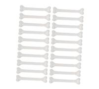 Abaodam 20Piezas Huesos de Plástico Falsos para Decoración de Halloween Accesorios Realistas para Fiesta y Disfraces para Casa y Cosplay