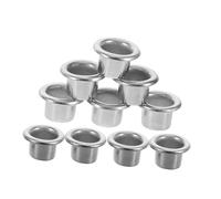 Abaodam 20piezas Ventilación De Aire Para Tambores De Metal Accesorios De Percusión Para El y Rendimiento De Baterías y Bombos