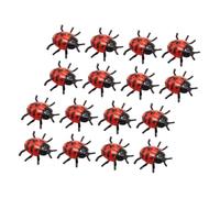 Abaodam 22 modelos realistas de mariquita artificial, divertidos Halloween para fiestas, bromas de miedo, accesorios para el día de los locos de abril para espectáculos de casa fantasma