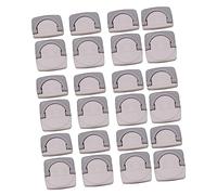 Abaodam 24 Piezas protección de enchufe de corriente cubierta de de bebé enchufes cubierta protectora del zócalo tapas de salida a prueba de bebés Anti choque tapa de protección
