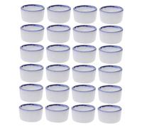 Abaodam 24piezas Baño para Pájaros Forma De Araña y Escorpión Plato De Agua para Cangrejo Ermitaño Pequeño Cuenco De Cerámica para Reptiles Tortuga