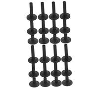 Abaodam 24piezas Mangas De Platillo Para Kits De Batería Accesorios Con Base Para Músicos y