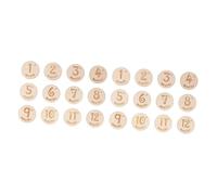 Abaodam 24piezas Tarjetas De para Bebés De Madera Set para Fotografías De Nuevos Nacidos Accesorios para Cumple Meses y Registros De Crecimiento Infantil