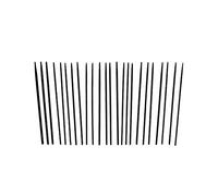 Abaodam 24piezas Unidades Muelle Pasador Para Saxofón Clarinete y Flauta Aguja Flexible y Duradera Para Reparación Instrumentos Musicales Negro