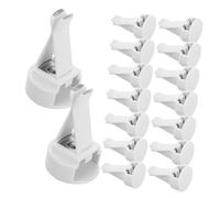 Abaodam 25 Clips de Plástico para Ventilación de Aire Acondicionado de Coche con Diseño Multifuncional para Asegurar Ambientadores en Varias Posiciones del Automóvil
