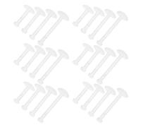 Abaodam 28piezas Pernos Prisioneros Transparentes Nariz Joyas Plásticas para Perforaciones Pernos Prisioneros Nariz Tono Piel Aretes Invisibles Transparentes Trabajo Cirugía Deportiva