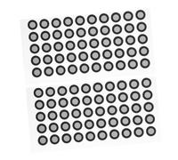 Abaodam 2hojas Marcadores De Reflexión para Escáner Puntos Reflectantes para Escaneo De Puntos De Referencia Adhesivo De Marcado para Escaneo Accesorios para Escáner De Seguimiento para En
