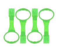 Abaodam 2pares Anillas De Asistencia Para Caminar De Bebés De Anillos Portátiles Para Ejercicio y Desarrollo Infantil Soporte Seguro Para Aprender Caminar Para Corralitos y Cunas Verdes
