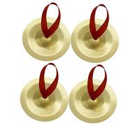 Abaodam 2pares Mini De Zills De Percusión Musical Para Danzar Fiesta y Fáciles De Transportar