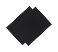 Abaodam 2piezas Alfombrillas Niveladoras para Acuario Amortiguación Gruesa Almohadilla Esponja Flexible Accesorio Filtrante