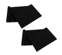 Abaodam 2piezas Almohadilla De Esponja Que Absorbe El Sonido Material Insonorizado Para Caja De Voz Almohadillas Antigolpes Para Altavoz Aislamiento Acústico Escenario De Estudio