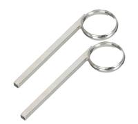 Abaodam 2piezas Anillo Colector para Trompeta Metal Accesorio de Repuesto Anillo de Dedo para Corredera de Trompeta Herramienta de Tiro de Repuesto y Corneta